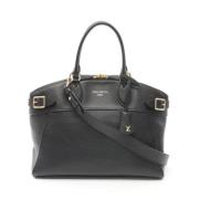 Pre-owned Leather louis-vuitton-bags Louis Vuitton Vintage , Black , D...