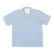 Short Sleeve Shirts Universal Works , Blue , Heren