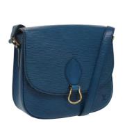 Pre-owned Leather louis-vuitton-bags Louis Vuitton Vintage , Blue , Da...