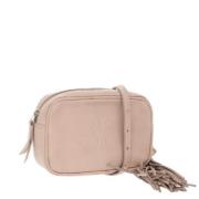 Pre-owned Leather crossbody-bags Saint Laurent Vintage , Pink , Dames