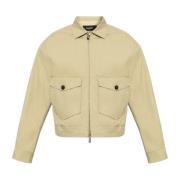 Jas met schoudervullingen Dsquared2 , Beige , Heren