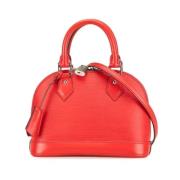 Pre-owned Leather louis-vuitton-bags Louis Vuitton Vintage , Red , Dam...