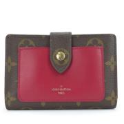 Pre-owned Canvas wallets Louis Vuitton Vintage , Pink , Dames