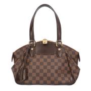 Pre-owned Canvas louis-vuitton-bags Louis Vuitton Vintage , Brown , Da...