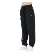 Bloemen MLB Sportieve Broek Dames Zwart New Era , Black , Dames