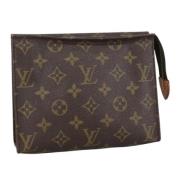 Pre-owned Canvas louis-vuitton-bags Louis Vuitton Vintage , Brown , Da...