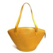 Pre-owned Leather louis-vuitton-bags Louis Vuitton Vintage , Yellow , ...