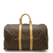 Pre-owned Canvas louis-vuitton-bags Louis Vuitton Vintage , Brown , Da...