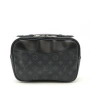 Pre-owned Canvas louis-vuitton-bags Louis Vuitton Vintage , Black , Da...