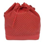 Pre-owned Leather louis-vuitton-bags Louis Vuitton Vintage , Red , Dam...