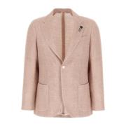 Stijlvolle Jassen en Vesten Lardini , Pink , Heren