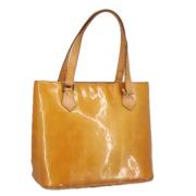 Pre-owned Leather louis-vuitton-bags Louis Vuitton Vintage , Yellow , ...