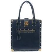 Pre-owned Fabric totes Louis Vuitton Vintage , Blue , Dames