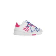 Eco Leren Lage Sneakers Gaëlle Paris , Pink , Dames