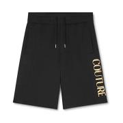 Stijlvolle Bermuda Shorts voor Mannen Versace Jeans Couture , Black , ...