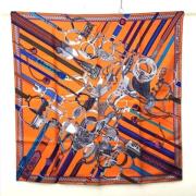 Pre-owned Silk scarves Hermès Vintage , Multicolor , Dames