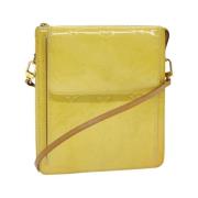 Pre-owned Leather louis-vuitton-bags Louis Vuitton Vintage , Yellow , ...