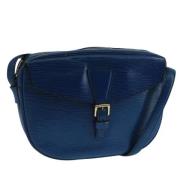 Pre-owned Leather louis-vuitton-bags Louis Vuitton Vintage , Blue , Da...