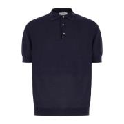 Klassieke Polo Shirt voor Mannen Lardini , Blue , Heren