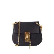 Pre-owned Leather shoulder-bags Chloé Pre-owned , Black , Dames