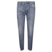 Brighton Broek Dondup , Blue , Heren