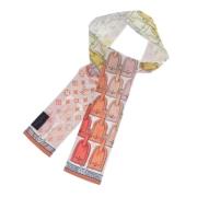 Pre-owned Canvas scarves Louis Vuitton Vintage , Multicolor , Dames