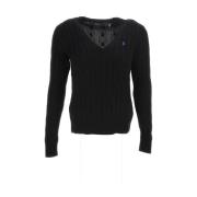 Kimberly Lange Mouw Pullover Polo Ralph Lauren , Black , Dames