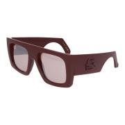 Vierkante Frame Zonnebrillencollectie Etro , Red , Unisex