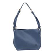 Pre-owned Leather louis-vuitton-bags Louis Vuitton Vintage , Blue , Da...