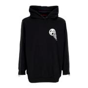 Skulled Logo Lichtgewicht Hoodie Zwart Acupuncture , Black , Heren