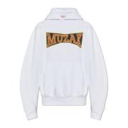 Gedrukte Sweatshirt Bally , White , Heren