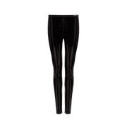 Stijlvolle Rode Broek RED Valentino , Black , Dames