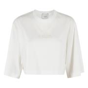 Cropped T-shirt Alysi , White , Dames