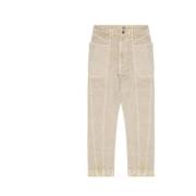 Stijlvolle Jeans voor Vrouwen Isabel Marant Étoile , Beige , Dames