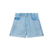 Korte Denim Shorts Stella McCartney , Blue , Dames