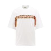 Stijlvol T-shirt E24 Lanvin , White , Heren