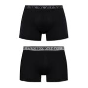 Twee-pack boxershorts Emporio Armani , Black , Heren