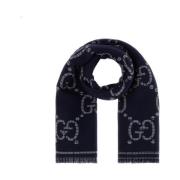 Sjaals & Shawls Collectie Gucci , Blue , Heren