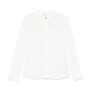 Ivoor Shirt Dameskleding Elisabetta Franchi , White , Dames