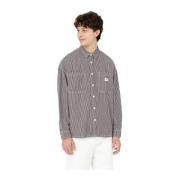 Hickory LS Overhemd Dickies , Gray , Heren