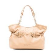 Beige Schoudertas Stijlvol Love Moschino , Beige , Dames