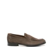 Adler Juke Loafer Schoenen Doucal's , Brown , Heren