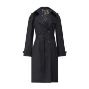 Elegant Trenchcoat Astrea Sealup , Blue , Dames