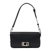 Middelgrote Dames Tas Collectie in Polyurethaan Guess , Black , Dames