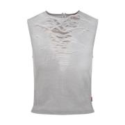 Yasmina Tank Top Diesel , Gray , Dames