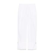 Op Maat Gemaakte Popeline Broek Darkpark , White , Dames