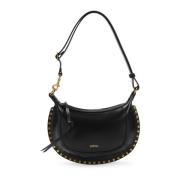 Maanlicht Clutch Tas Isabel Marant , Black , Dames