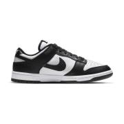 Retro Lage Top Basketbalsneaker Nike , Black , Heren