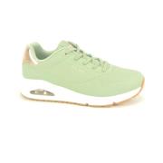 Air Runner Lichtgewicht Sneakers Skechers , Green , Dames