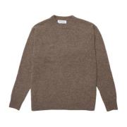 Ronde Hals Marron Sweater Études , Brown , Heren